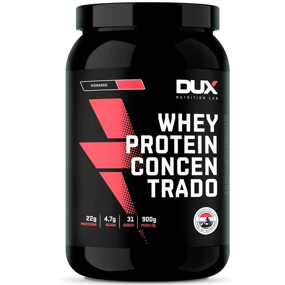 Whey Concentrado Morango DUX 900g