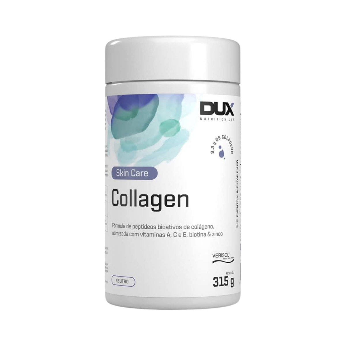 Colágeno Hidrolisado Collagen Nutrition Neutro Dux 315g