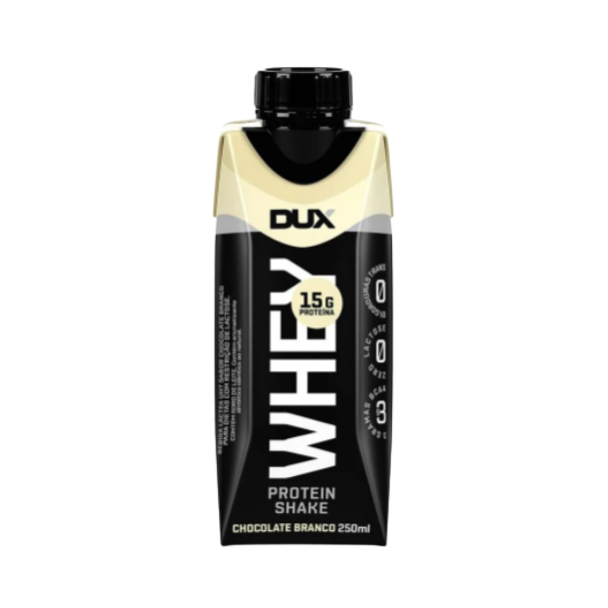 Shake Whey Protein Chocolate Branco Dux 250ml