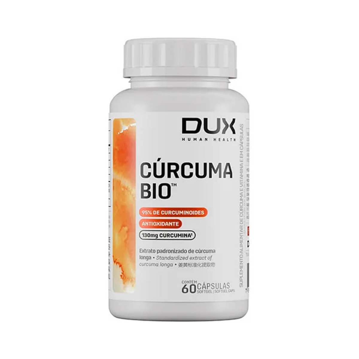 Curcuma Bio Dux 130mg 60 Cápsulas