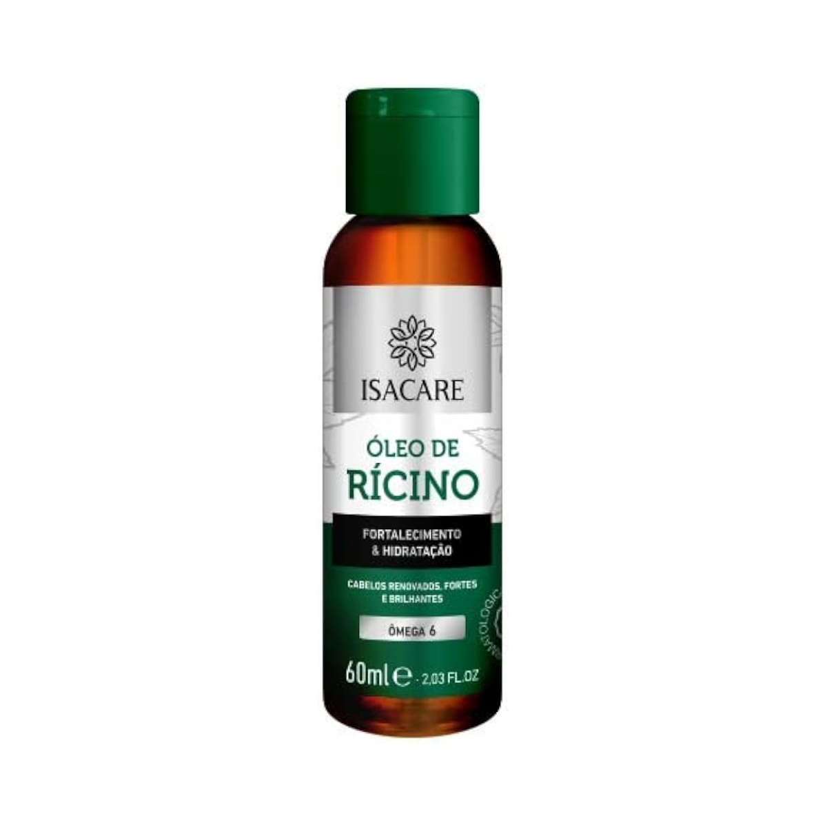 Oleo 100% Vegetal Ricino Isacare 60ml