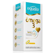 Omega 3 Equaliv caixa com 180 capsulas em gel