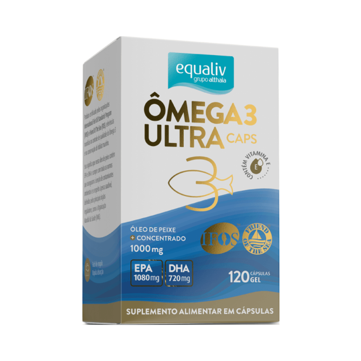 Omega 3 Ultra Caps Equaliv Althaia 120 Capsulas