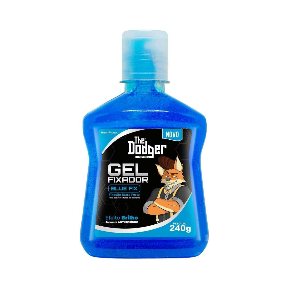 Gel Fixador Capilar Blue Fix Efeito Brilho The Dodger 240g