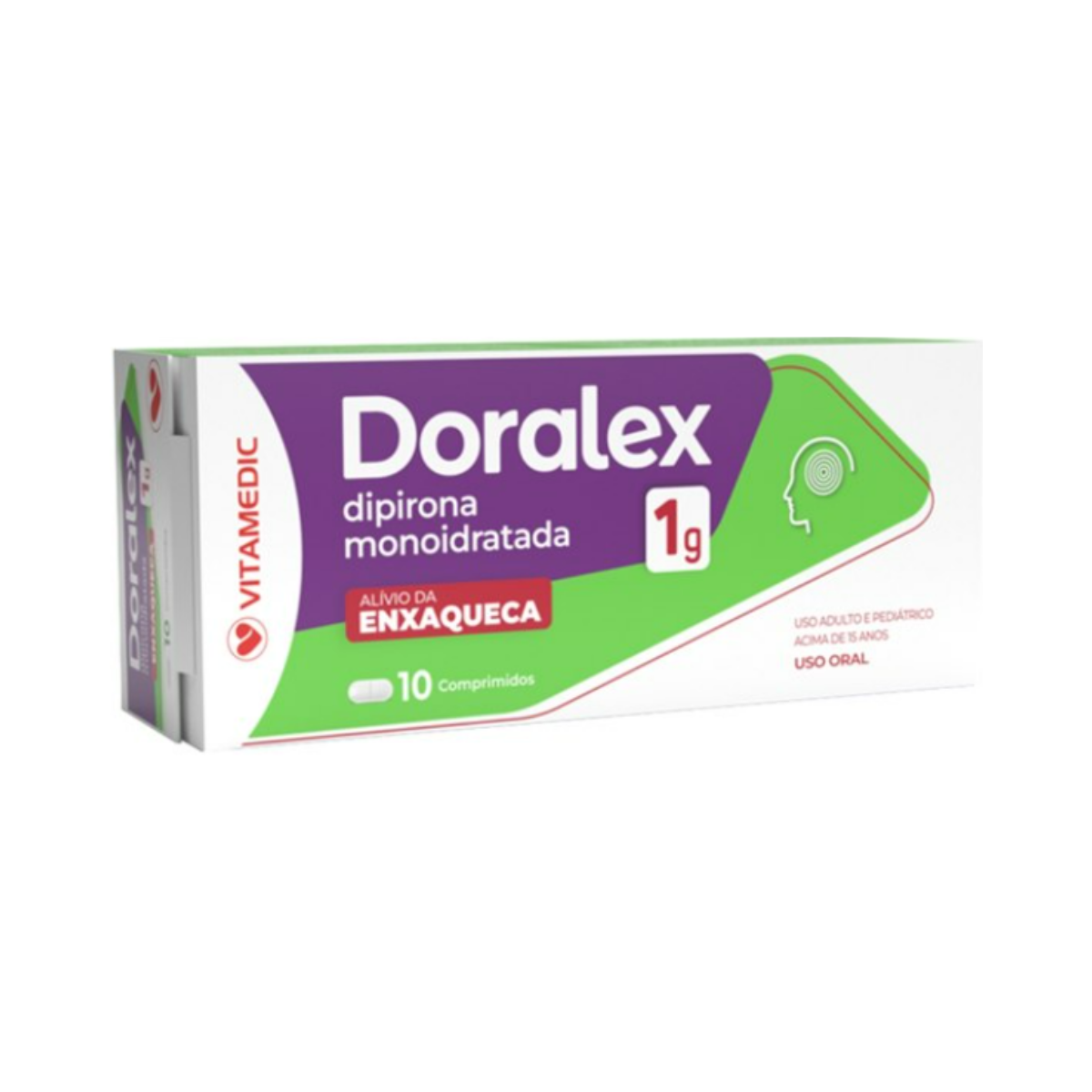Doralex Vitamedic 1g 10 Comprimidos