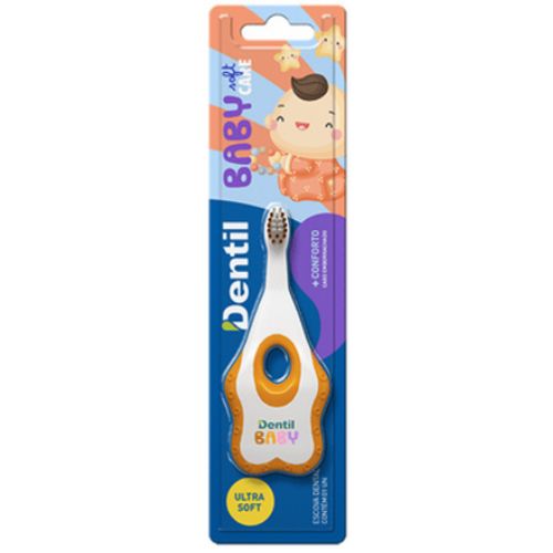 Escova De Dente Baby Soft Care Macia Dentil