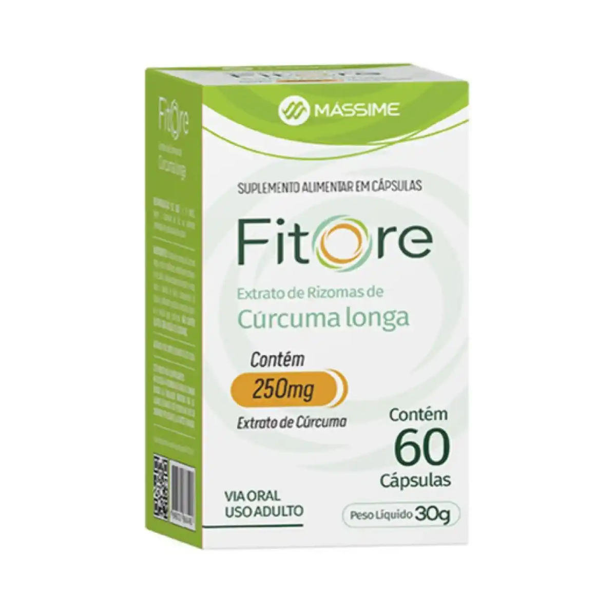 Suplemento Alimentar Fitore Massime 250mg  60 Cápsulas