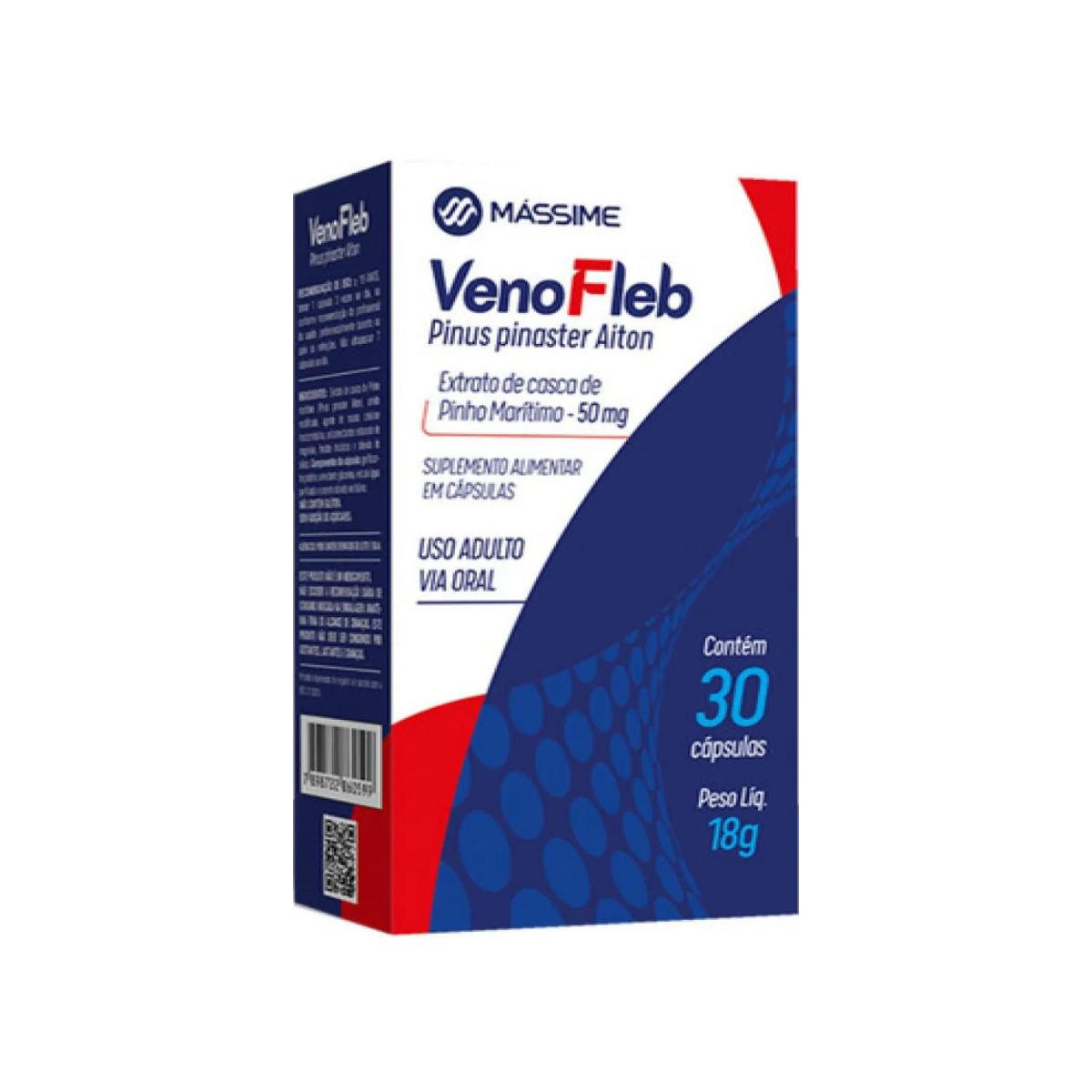 Venofleb Pinus Pinaster Massime 50mg 30 Cápsulas