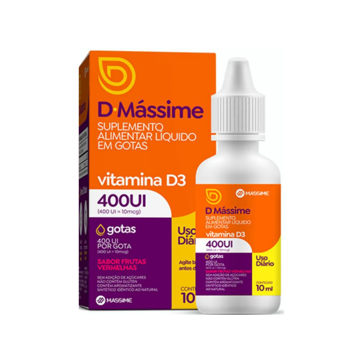 D-Mássime Vitamina D3 Massime 400UI 10ml
