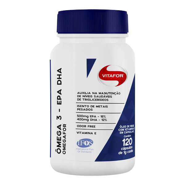Omega for 1g com 120 capsulas
