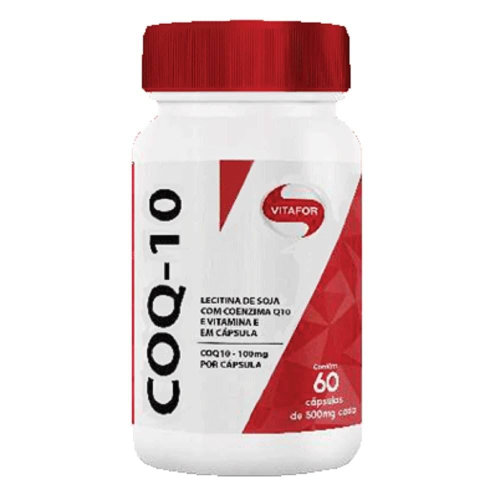 Suplemento Alimentar Vitafor Coenzima Q10 com 60 capsulas