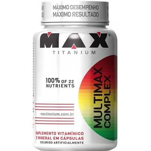 Multimax Complex Max Titanium 90 Cápsulas