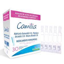 Camilia 3,333mg + 3,333mg + 3,333mg, 30 flaconetes com 1mL