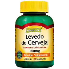 Levedo de Cerveja 500mg - 120 capsulas