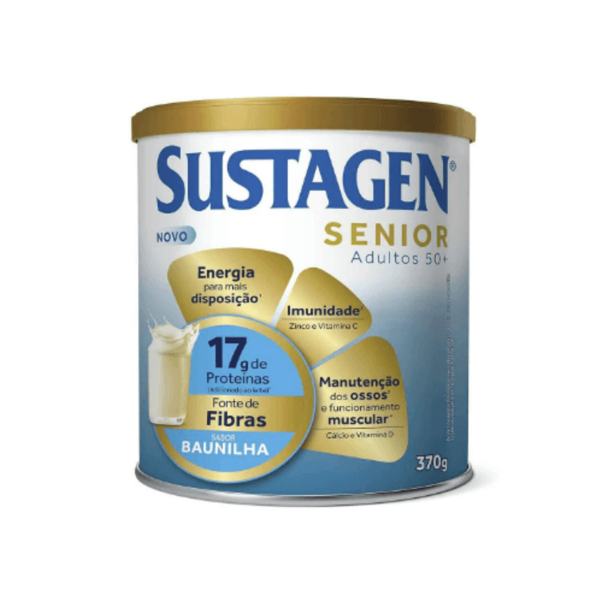 Sustagen Senior Adultos 50+ Baunilha 370G