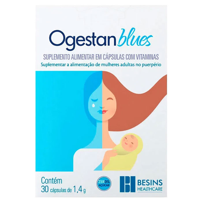 Ogestan Blues 30 cápsulas