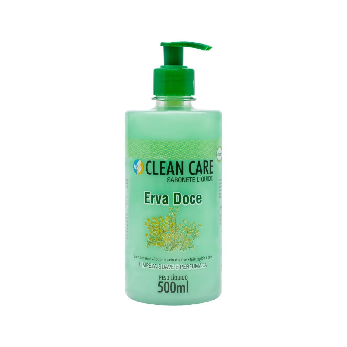 Sabonete Líquido Erva Doce Clean Care 500ml