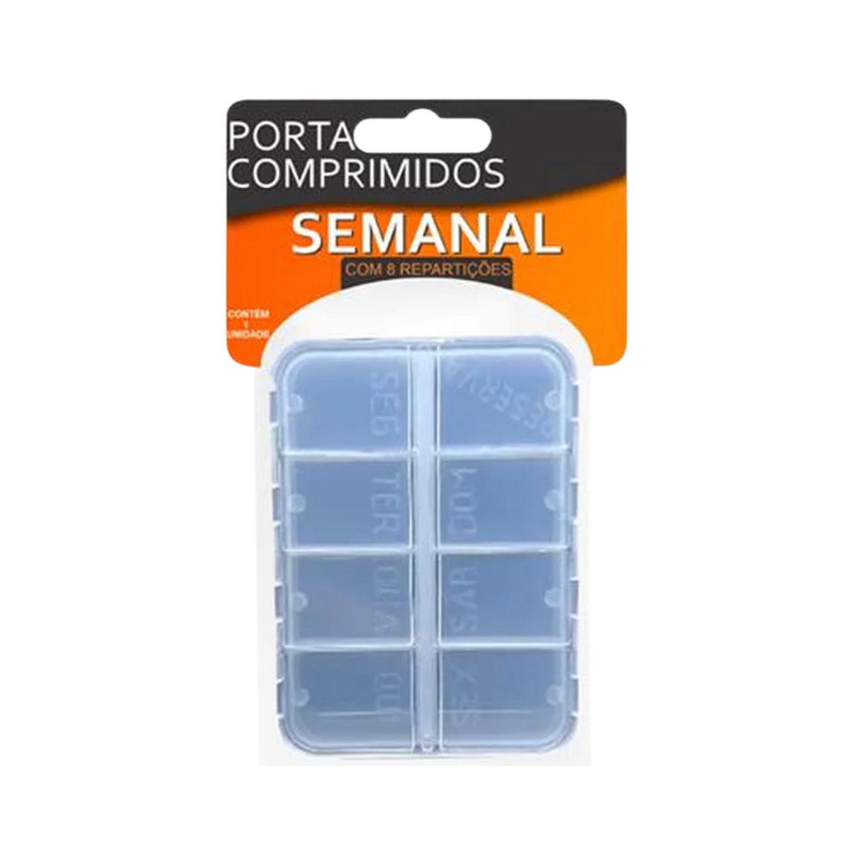 Porta Comprimidos 3b 8 Repartições