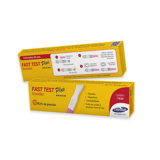 Teste De Gavidez Fast Test Plus