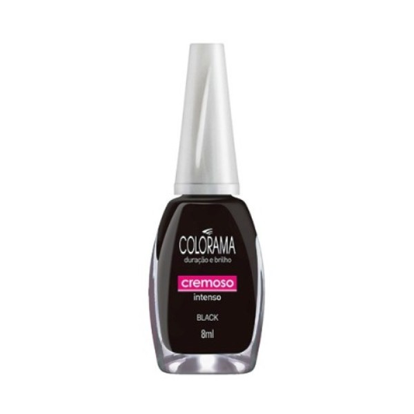 Esmalte Colorama Cremoso Black 8Ml
