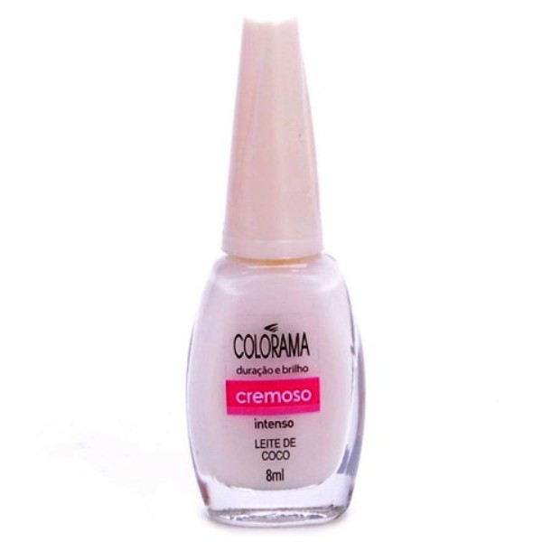 Esmalte Colorama Cremoso Leite De Coco 8Ml