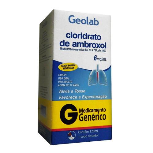 Cloridrato de Ambroxol 6mg/mL 120mL