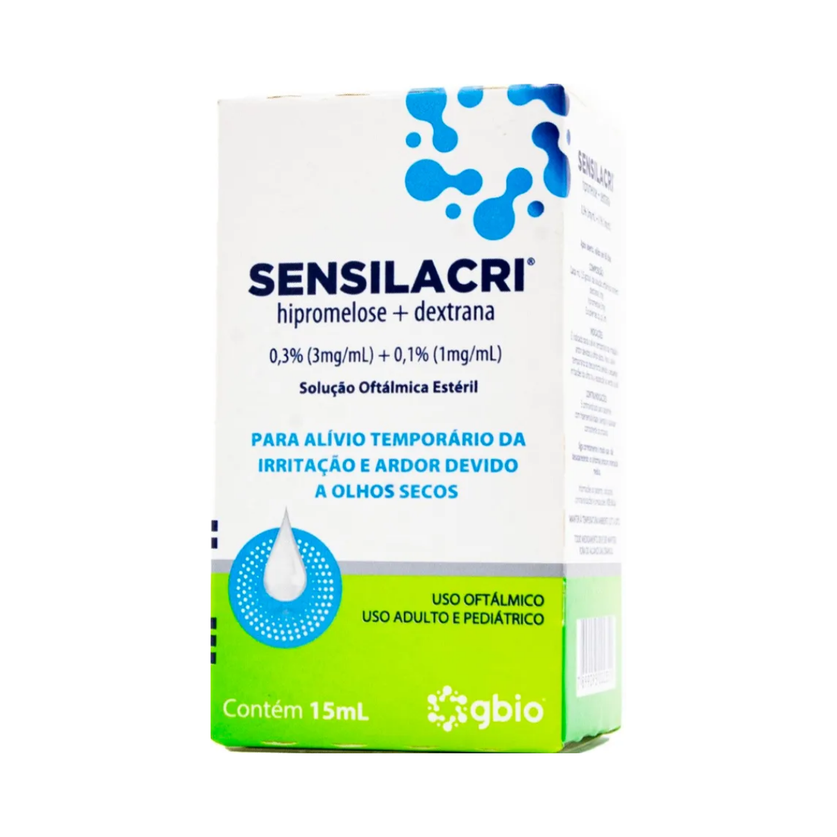 Sensilacri Geolab 1mg/mL + 3mg/mL 15ml