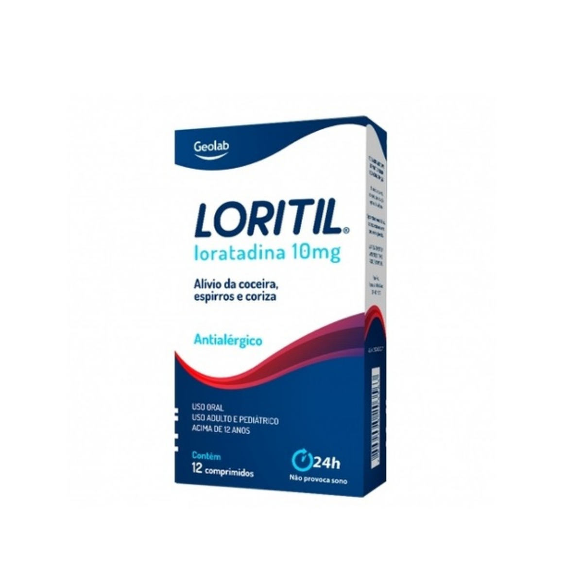 Loritil 10mg 12 Comprimidos