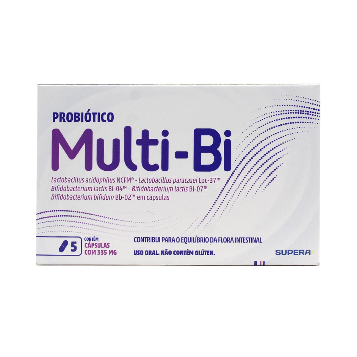 Probiótico Multi-Bi com 5 Cápsulas