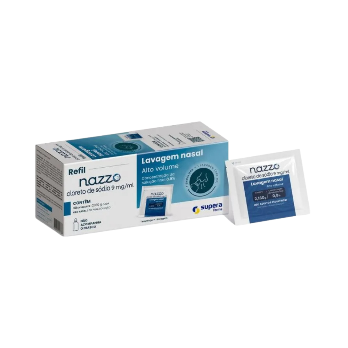 Nazzo 9mg/ml Alto Volume Supera 30 Envelopes