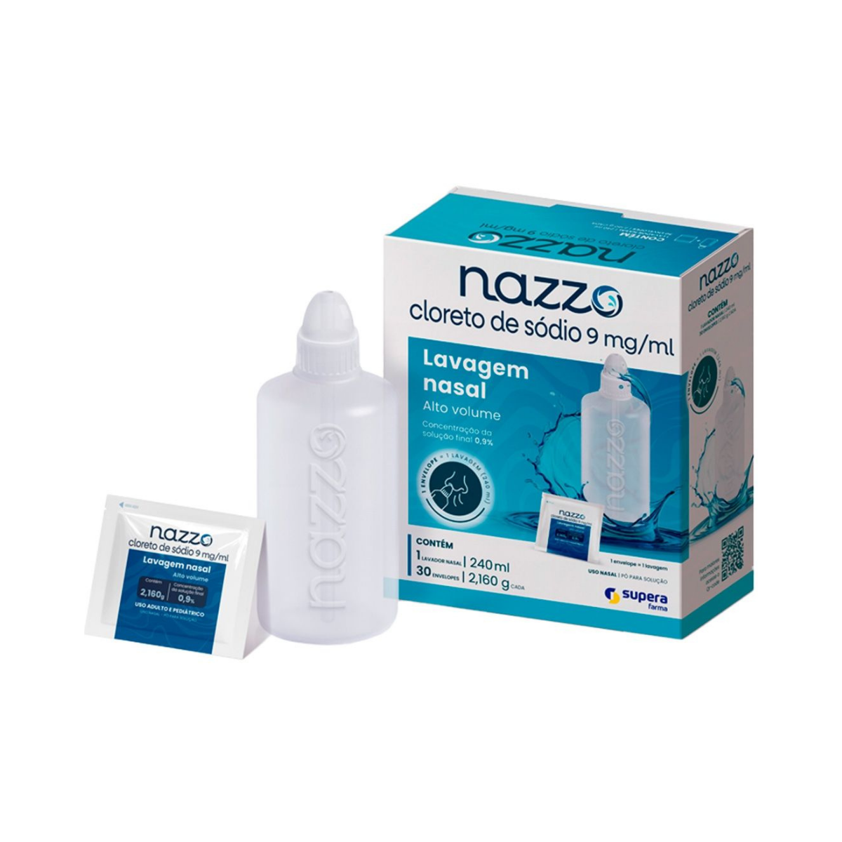 Nazzo Infantil Supera 9mg/ml 30 Envelopes + Frasco
