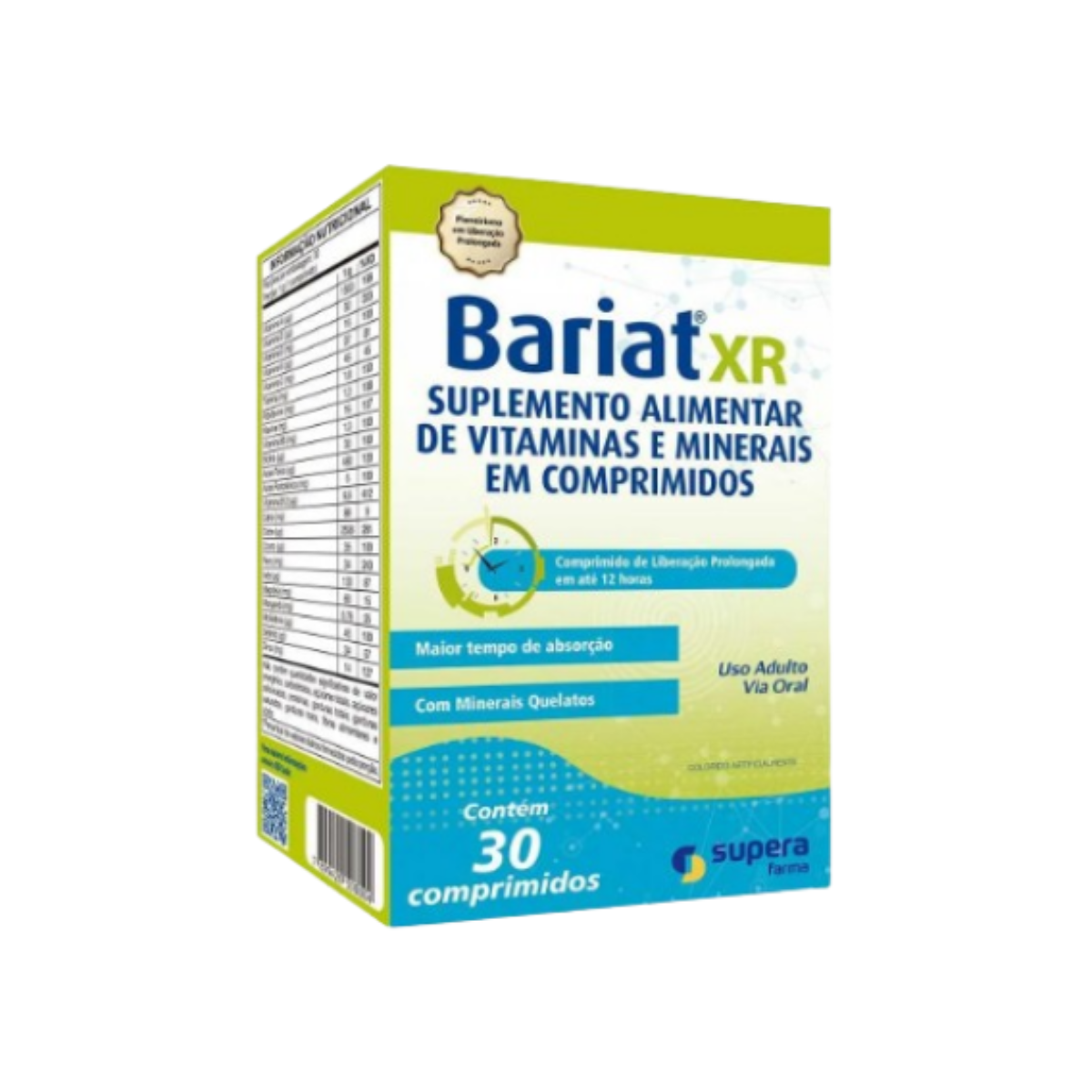 Polivitaminico Bariat XR Supera 30 Comprimidos