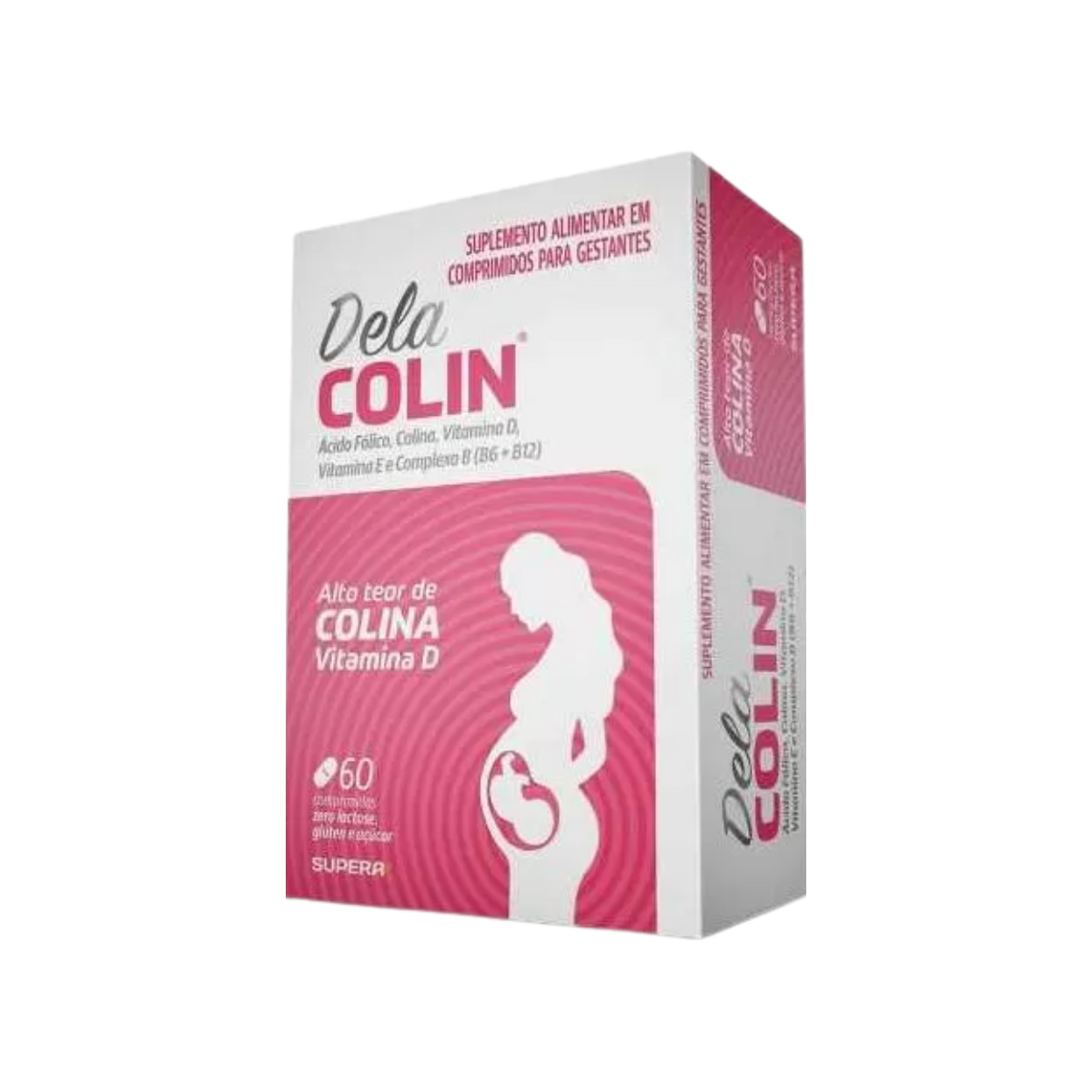 Polivitaminico Dela Colin Para Gestantes Supera 60 Comprimidos