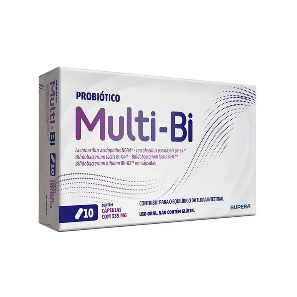 Probiótico Multi-Bi Supera 10 Cápsulas