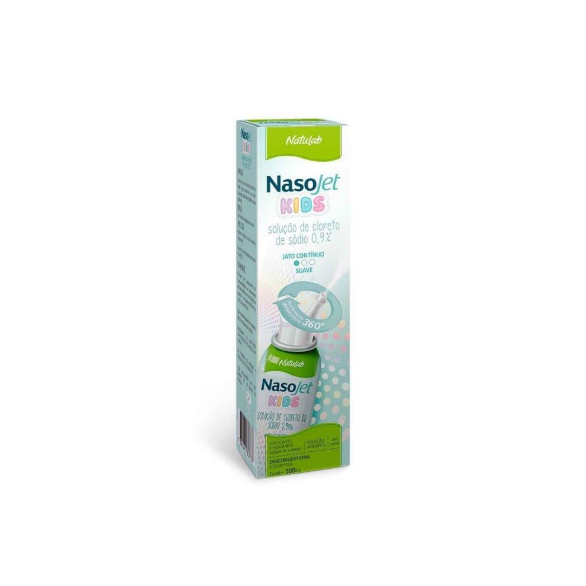 Nasojet Kids 0,9% 100mL Solução de Uso Nasal