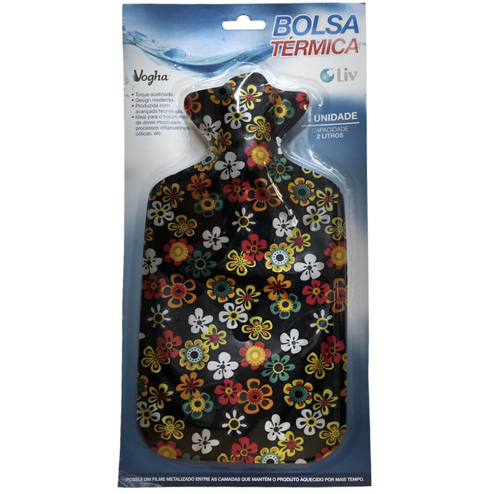 BOLSA TERMICA FLORAL 2L BOLSA TERMICA FLORAL 2L