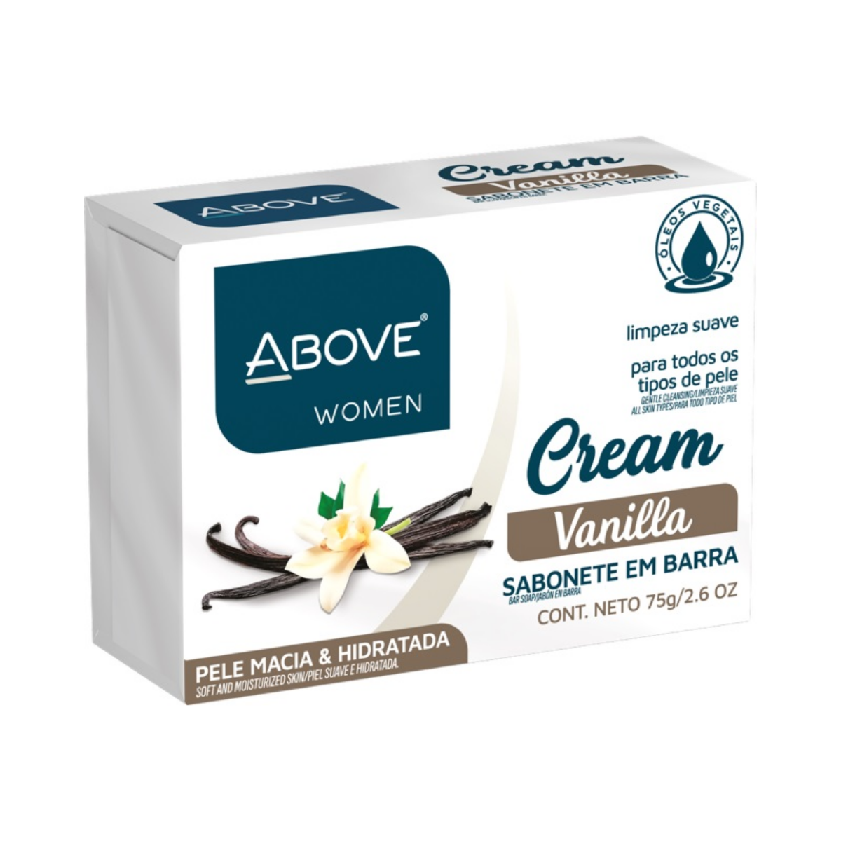 Sabonete Cream Vanilla Above 75g
