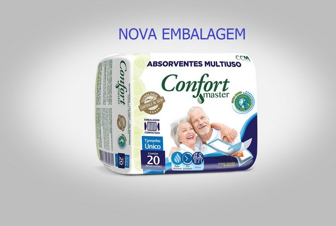 ABSORVENTE CONFORT MASTER GERIATRICO UNISSEX 20UN