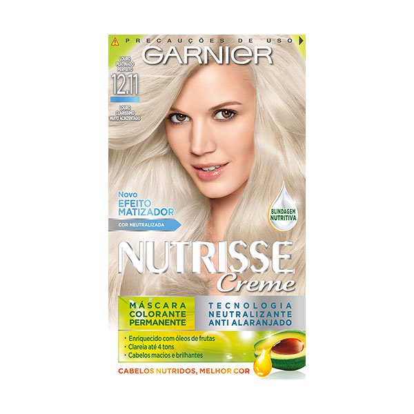 TINTURA NUTRISSE 12.11 EFEITO MATIZADOR L.PLAT.PERFEITO