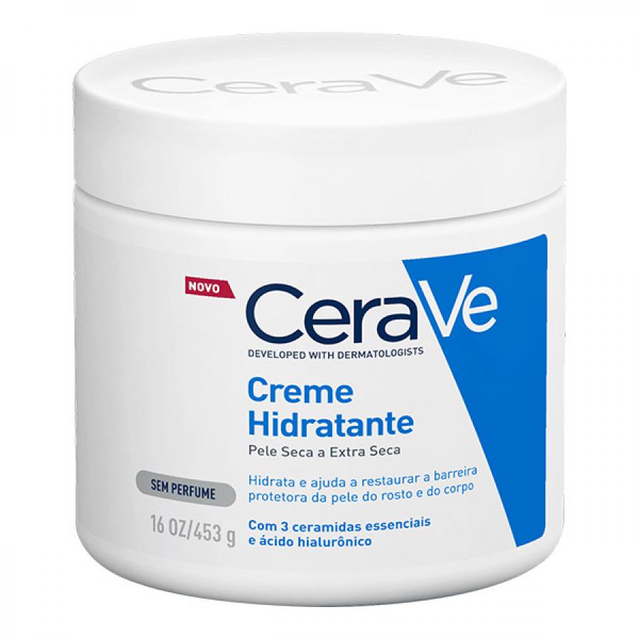 CeraVe Creme Hidratante Pele Seca a Extra Seca 454g