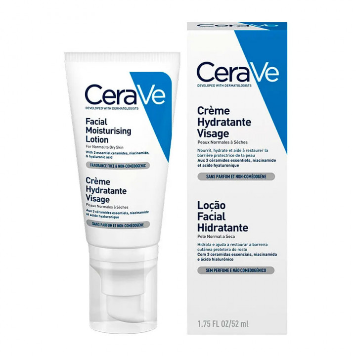 Hidratante Facial Cerave Locao 52ml