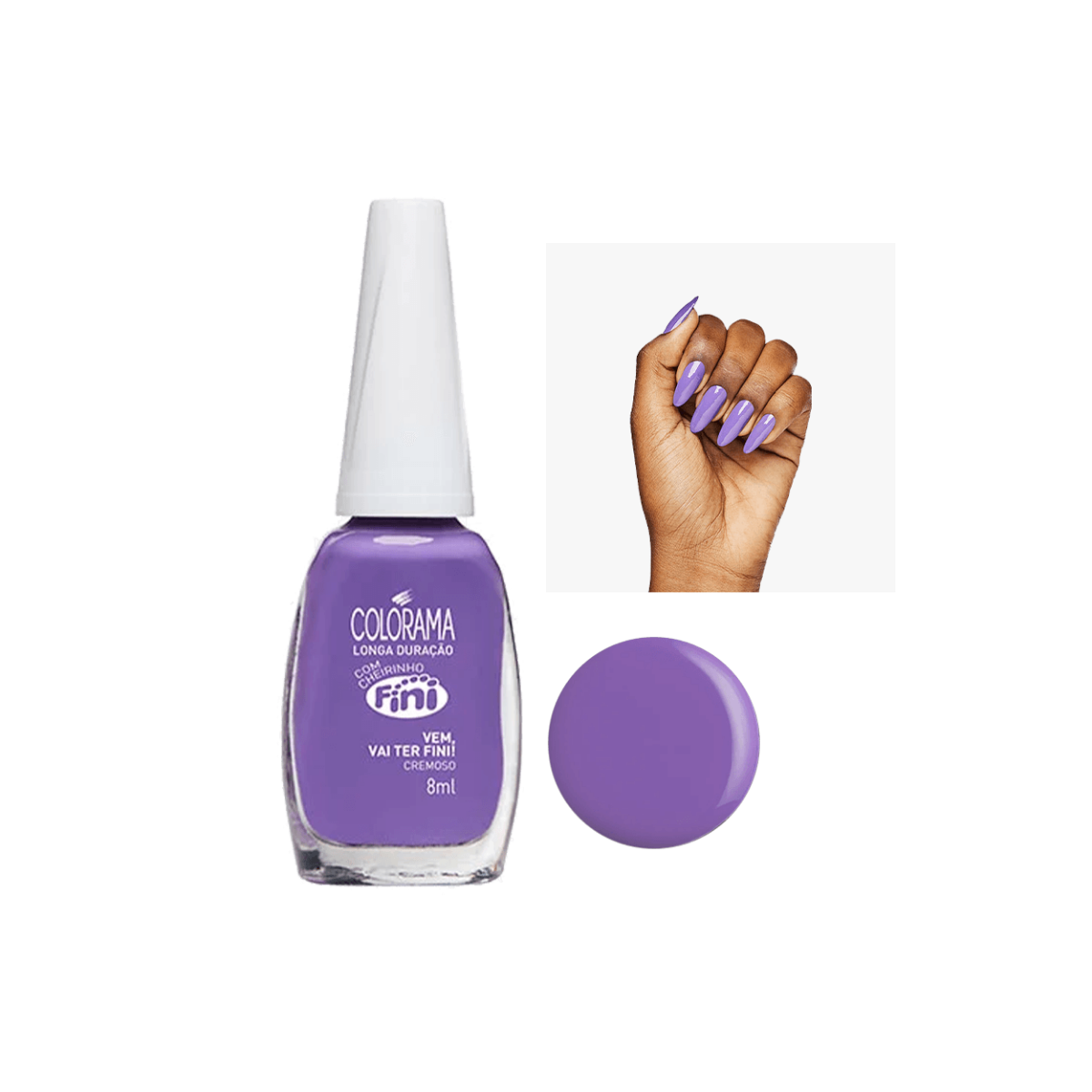 Esmalte Colorama Coleção Fini Vem, Vai ter Fini! 8Ml
