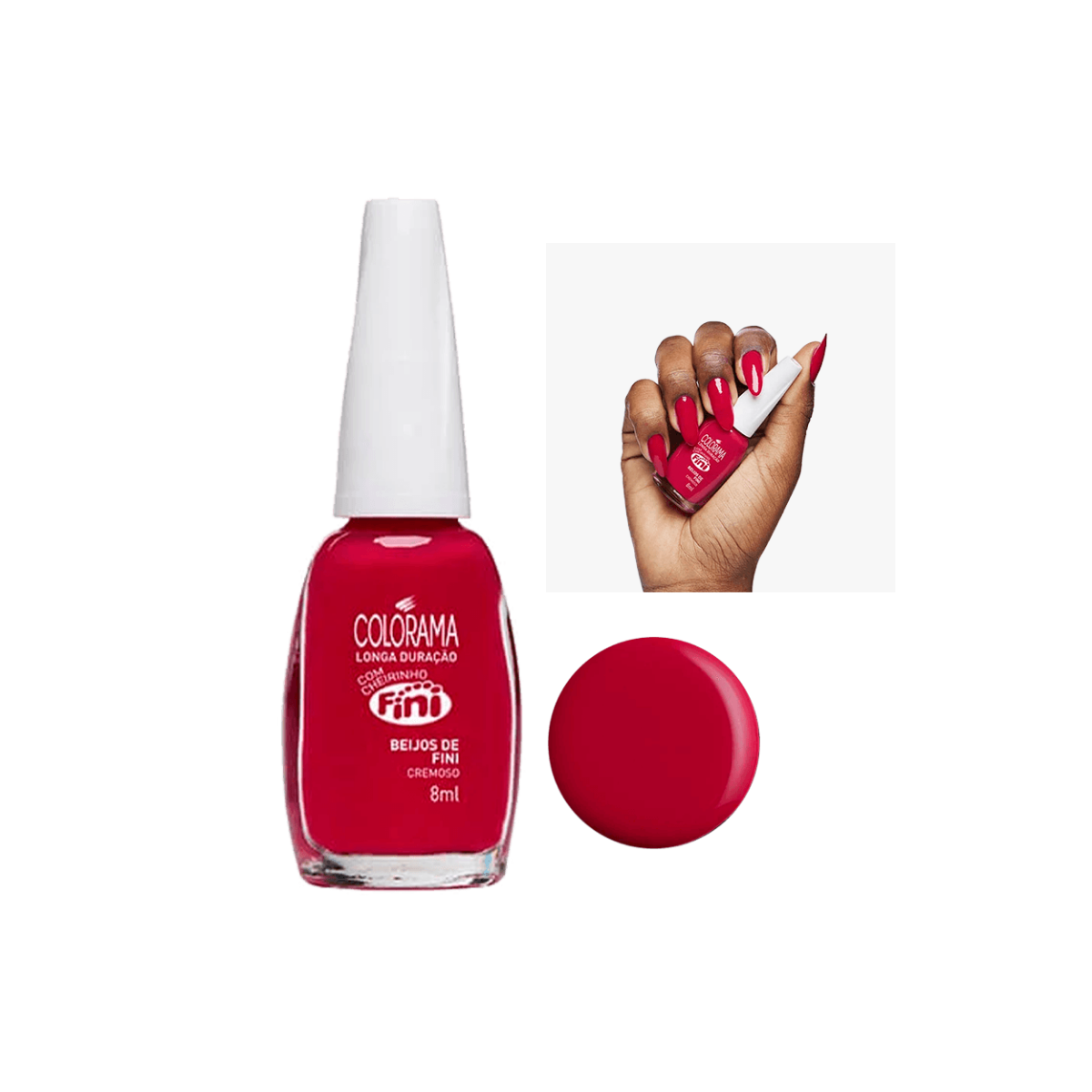 Esmalte Colorama Coleção Fini Beijos de Fini 8Ml
