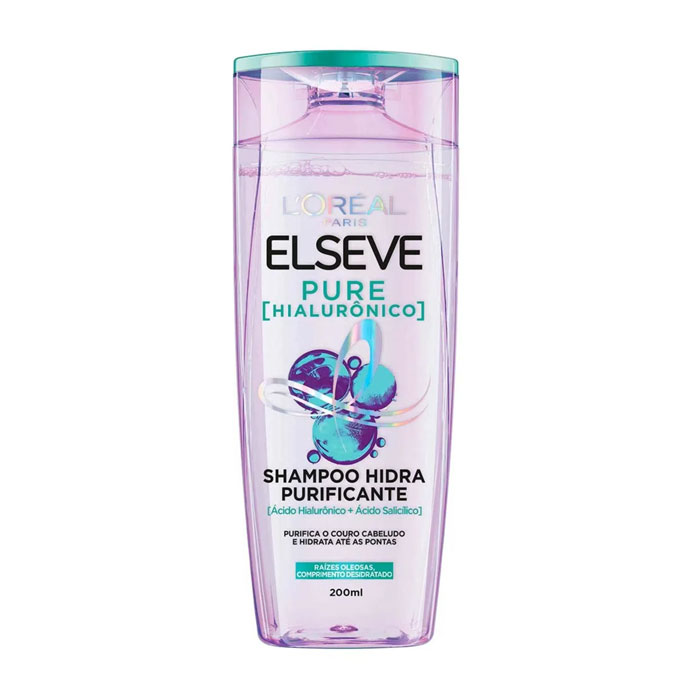 Shampoo Elseve Pure Hialurônico Elseve 200ml