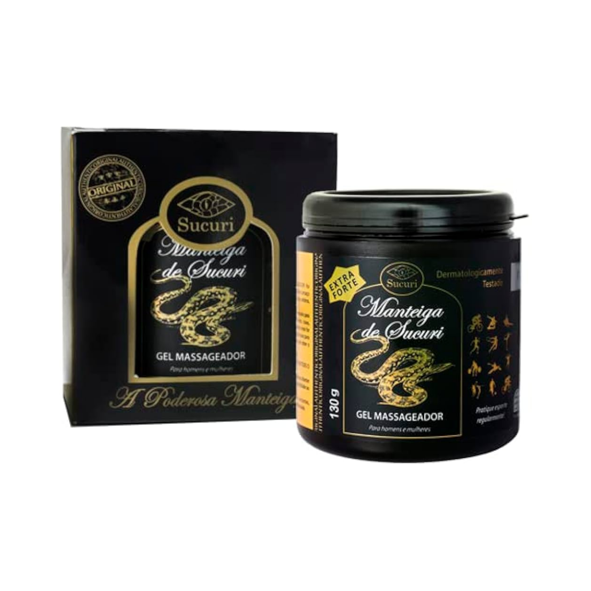 Gel De Massagem Extra-forte Sucuri 130g