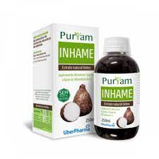 Elixir de Inhame UberPharma Puryam frasco com 250mL