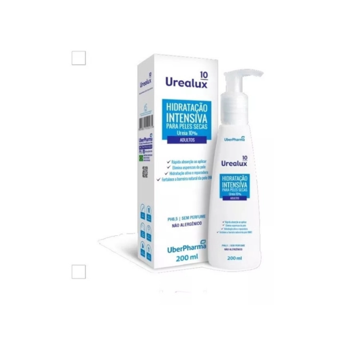 Loção Hidratante Uberpharma Urealux 10% 200mL