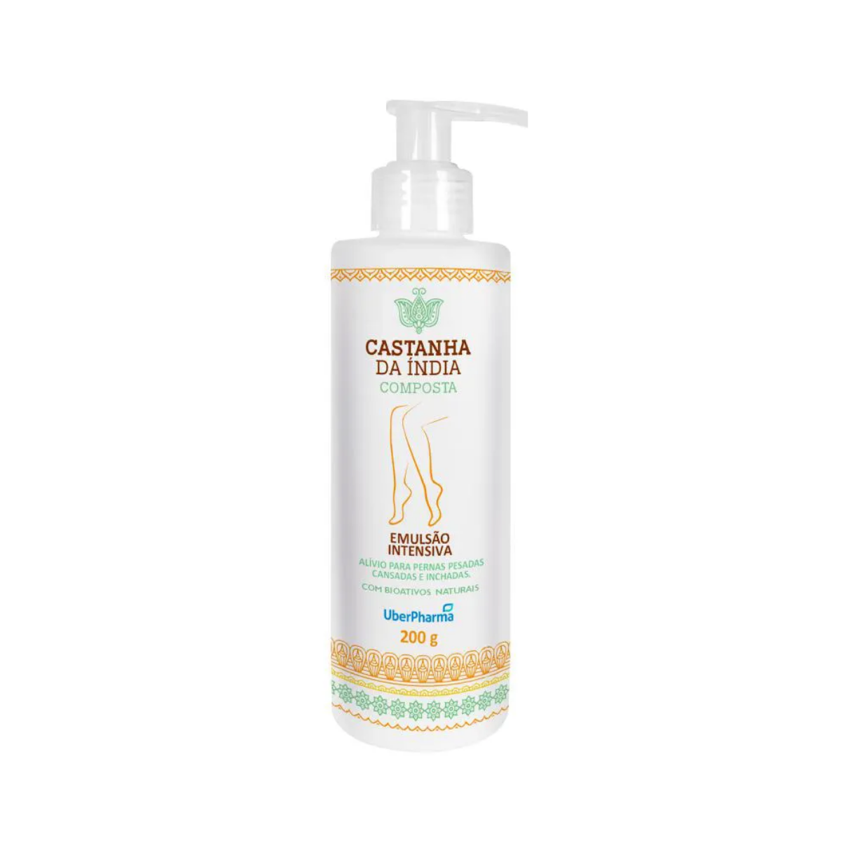 Castanha Da Índia Emulsão Intensiva Uber Pharma 200ml