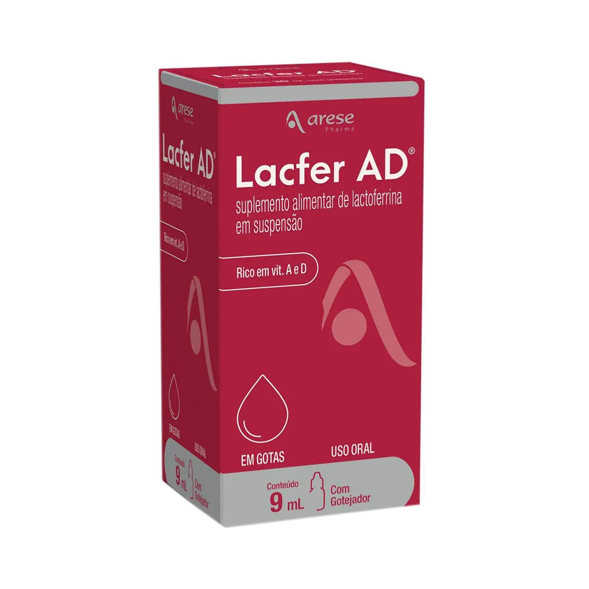 Polivitamínico Lacfer AD Gotas Arese 9ml