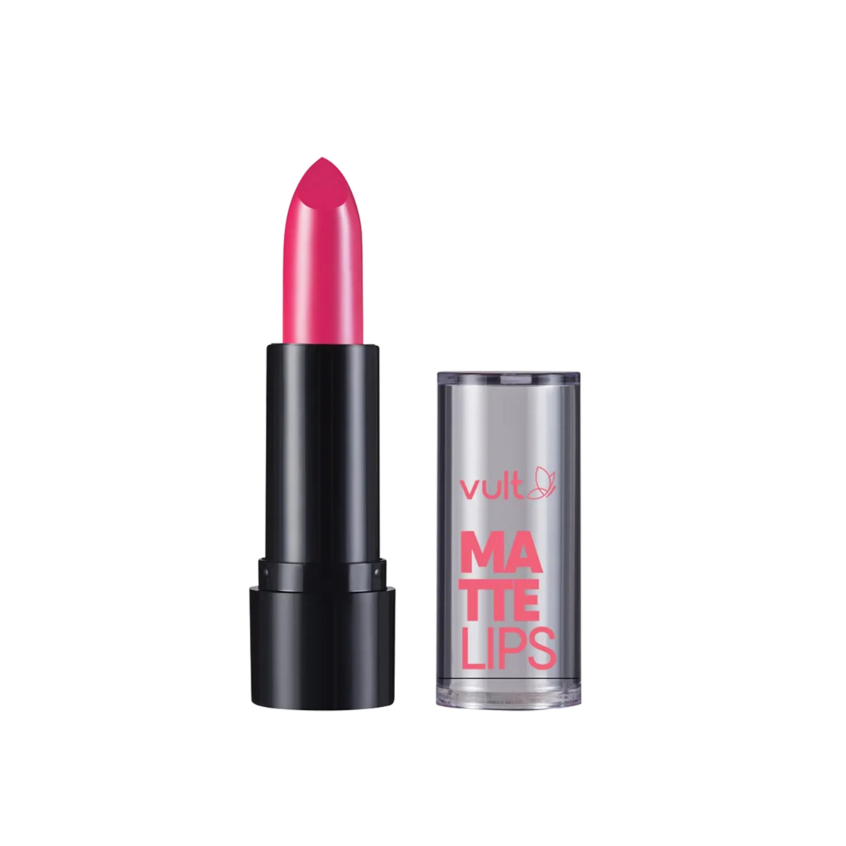 Batom Matte Vult Lips Rosa Fucsia